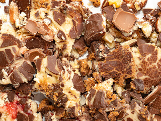 Smashed Chocolate Texture and Backdrop