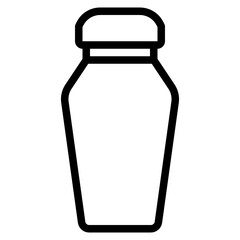 Shake outline icon