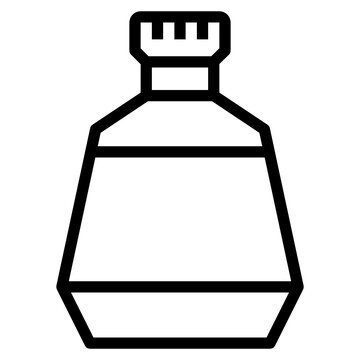 recommend clip art: Perfume outline icon
