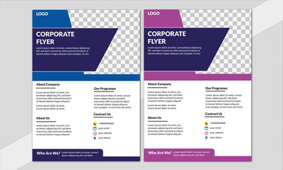 A4 Business Flyer Design