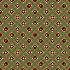 Color pattern texture. Colorful ornamental graphic design. Mosaic ornaments. Pattern template. Vector illustration.