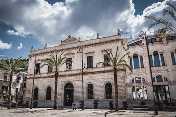 Fototapeta na wymiar Matteotti Square in Modica, Ragusa, Sicily, Italy, Europe, World Heritage Site