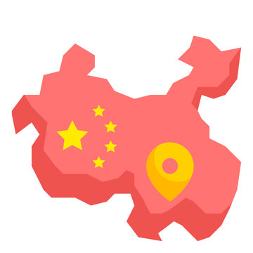 China Flat Icon