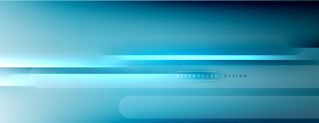Fototapeta premium Abstract background - lines composition created with lights and shadows. Technology or business digital template. Trendy simple fluid color gradient abstract background with dynamic