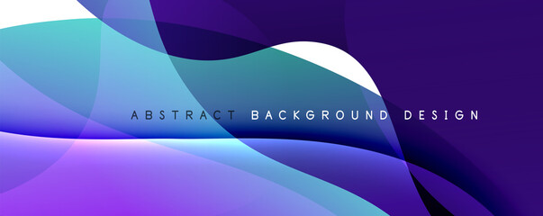 Trendy simple fluid color gradient abstract background with dynamic wave line effect. Vector Illustration For Wallpaper, Banner, Background, Card, Book Illustration, landing page