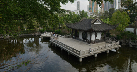 Fototapeta premium Kowloon Walled City park