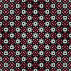 Color pattern texture. Colorful ornamental graphic design. Mosaic ornaments. Pattern template. Vector illustration.