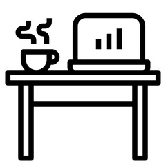 Table outline icon