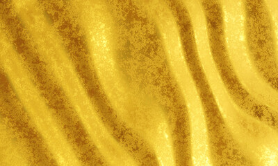  Abstract wavy gold background