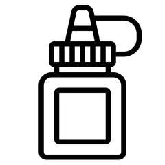 Glue outline icon