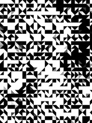 Black and White Graphical Abstract Painting Art Background Texture,Abstract Geometrical Artwork Poster,Modern Conceptual Art