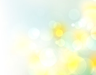 Spring blue yellow blurred background.Sky and blurred meadow abstract illustration.Easter backdrop.