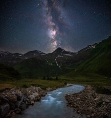 Night in the mauntains