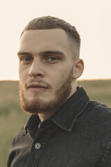 Fototapeta premium portrait of a man