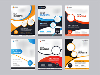 Collection of Business Flyer Template.