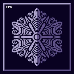 Modern mandala art vector design with a beautiful mix of colors, suitable for all advertising design needs, both for business card designs, banners, brochures and others.
EPS format files