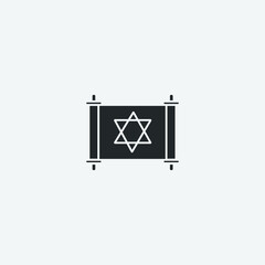 Religion vector icon for web and design