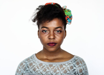 Portrait of an Zimbabwean woman - obrazy, fototapety, plakaty