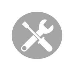 wrench and screwdriver icon