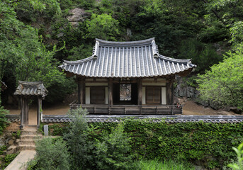Traditional Korean house built in the 1500's