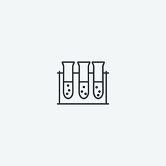 Chemistry vector icon for web and design