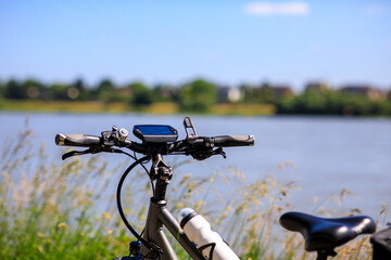 Naklejka premium Fahrradtour NRW