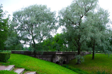 Catherine park in Tsarskoe Selo (Pushkin), St. Petersburg, Russia