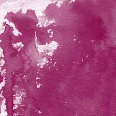 Fond aquarelle rouge lie de vin art abstrait