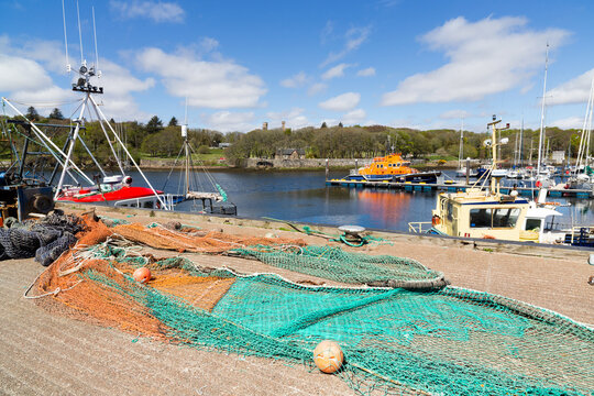 Stornoway harbour Isle of Lewis Western Isles Outer Hebrides Scotland