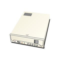 Dvd, CDROM, Data Storage, Disk, Rom Bold and thin black line icon set in EPS10