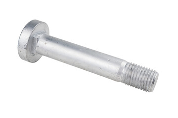 truck spring bolt isolated on white background