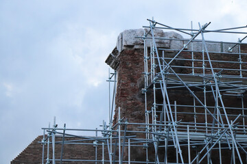 scaffolding framework building bars linkage