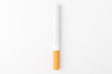 Basic cigarette on a white background