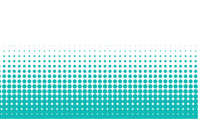 halftone background with tiffany color