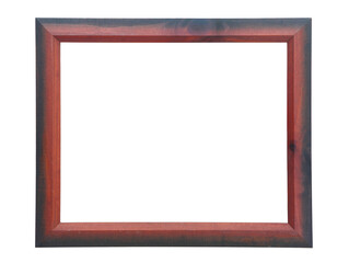 wooden picture frame.