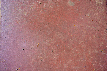 wet two-tone soft coating on the playground immediately after the rain