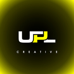 UPL Letter Initial Logo Design Template Vector Illustration