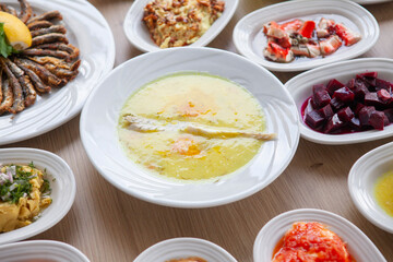 Delicious hot appetizers and main courses	