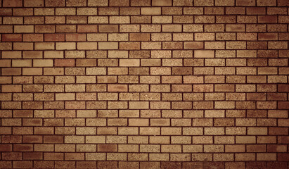Naklejka premium red brick wall texture grunge background