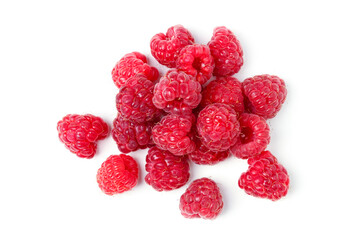 Ripe raspberries