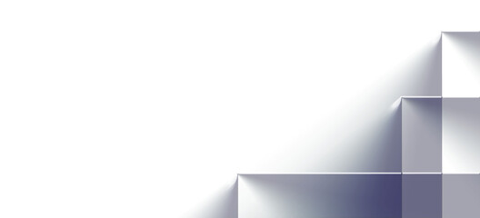 Geometric background, white paper, abstract design, modern wallpaper, wall canvas, texture pattern, with lines transparent gradient rectangles, you can use for ad, business presentation