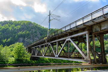 Togbro på Snartemo // Train bridge