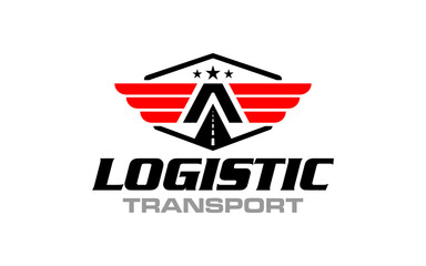 Illustration graphic vector of Express logistics and delivery company logo design template-10