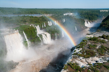 Cataratas do Iguaçu em Foz do Iguaçu. Divisa entre Brasil e Argentina e uma das sete maravilhas...