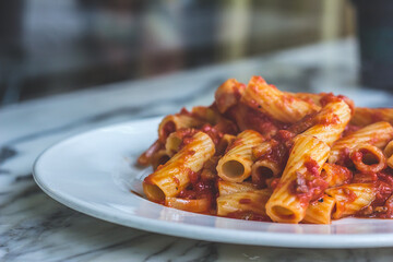 Rigatoni all'amatriciana