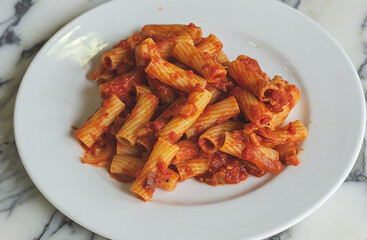 Rigatoni all'amatriciana
