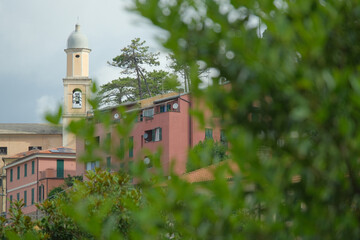 Il borgo di Castagnola nel territorio di Framura, in provincia di La Spezia.