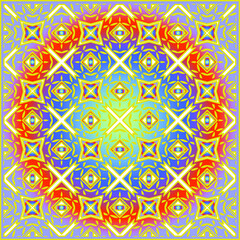 abstract background with colorful patterns. ornament for wallpapers and backgrounds. 