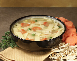 Soup images for the food industry.