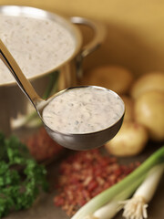 Soup images for the food industry.